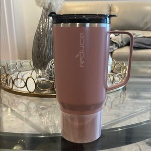 Pink Reduce Insulated Travel Mug